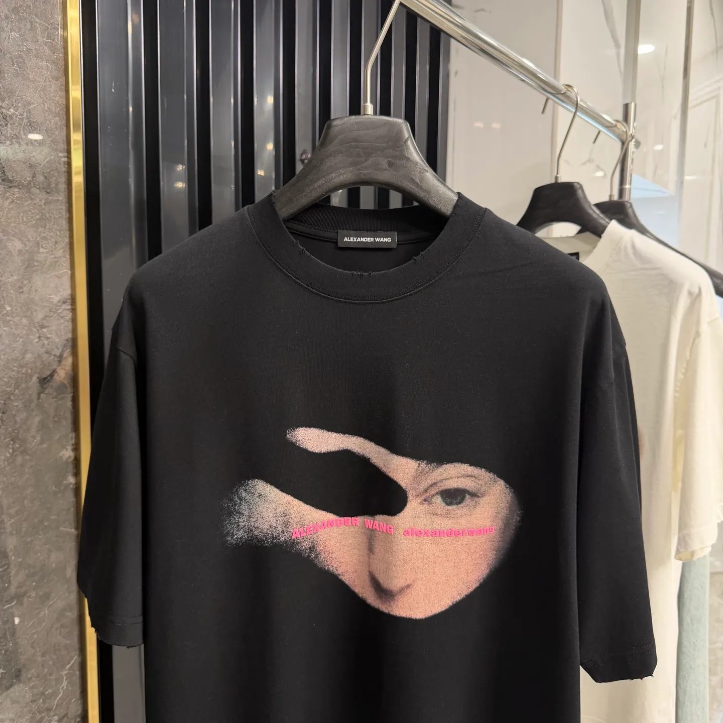 Alexnderwang 2026 New Arrival. . g .Oversize . Same Style. Color：Black White SIZE：S M L XL 7136